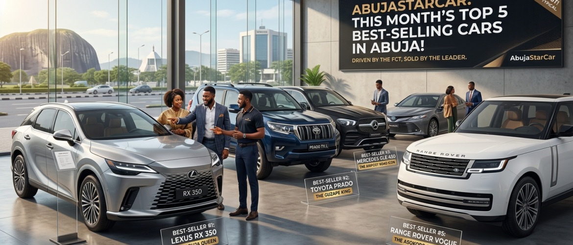 The Top 5 Best-Selling Cars in Abuja This Month: What Your Neighbors are Driving